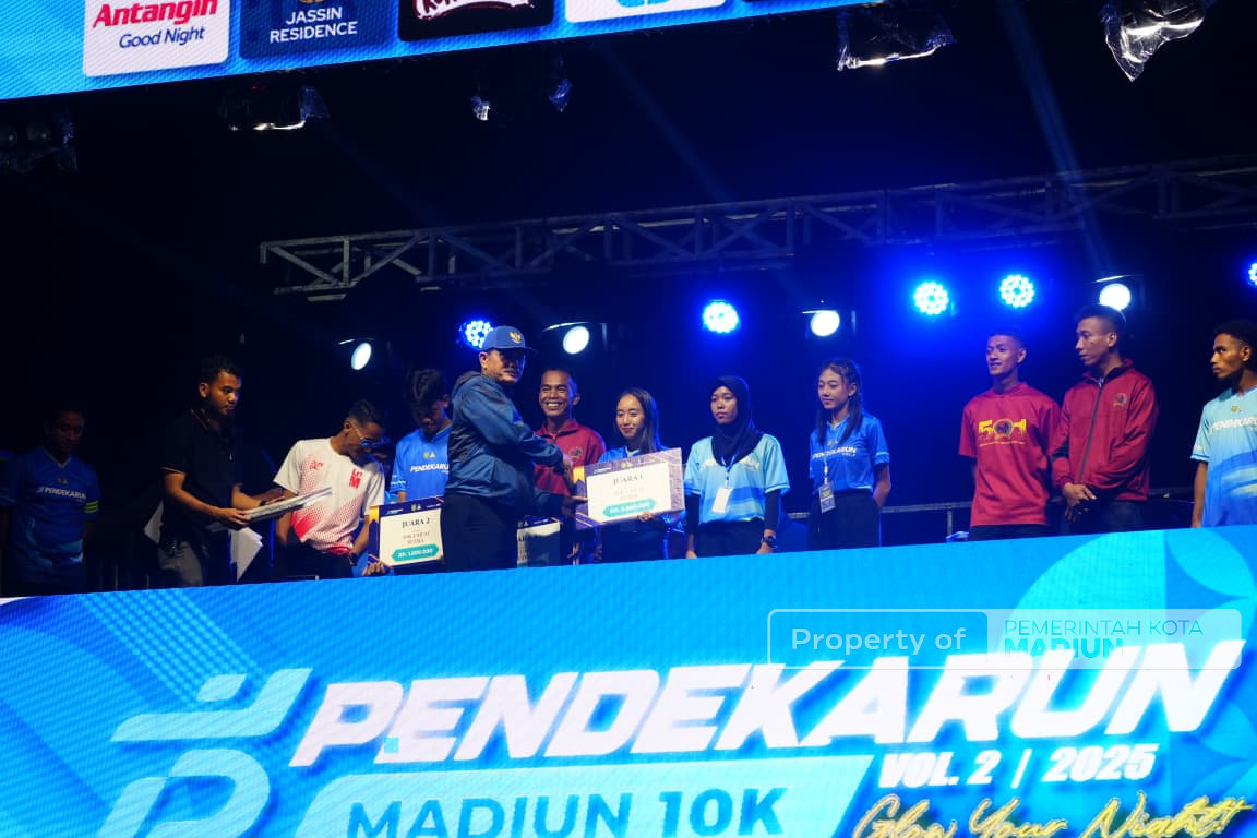Lepas Ribuan Peserta PendekaRun 2025, Wali Kota Madiun tegaskan Perkuat Citra Kota Event dan Wisata