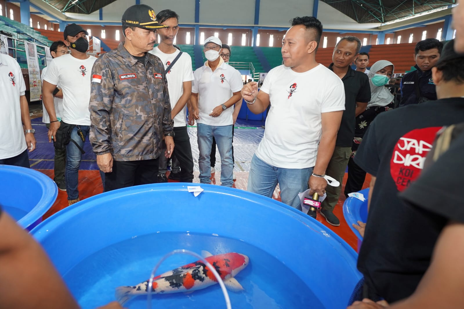 Buka Wali Kota Cup Pendekar Koi Show, Wali Kota Buka Pintu Lebar-lebar Event di Kota Pendekar