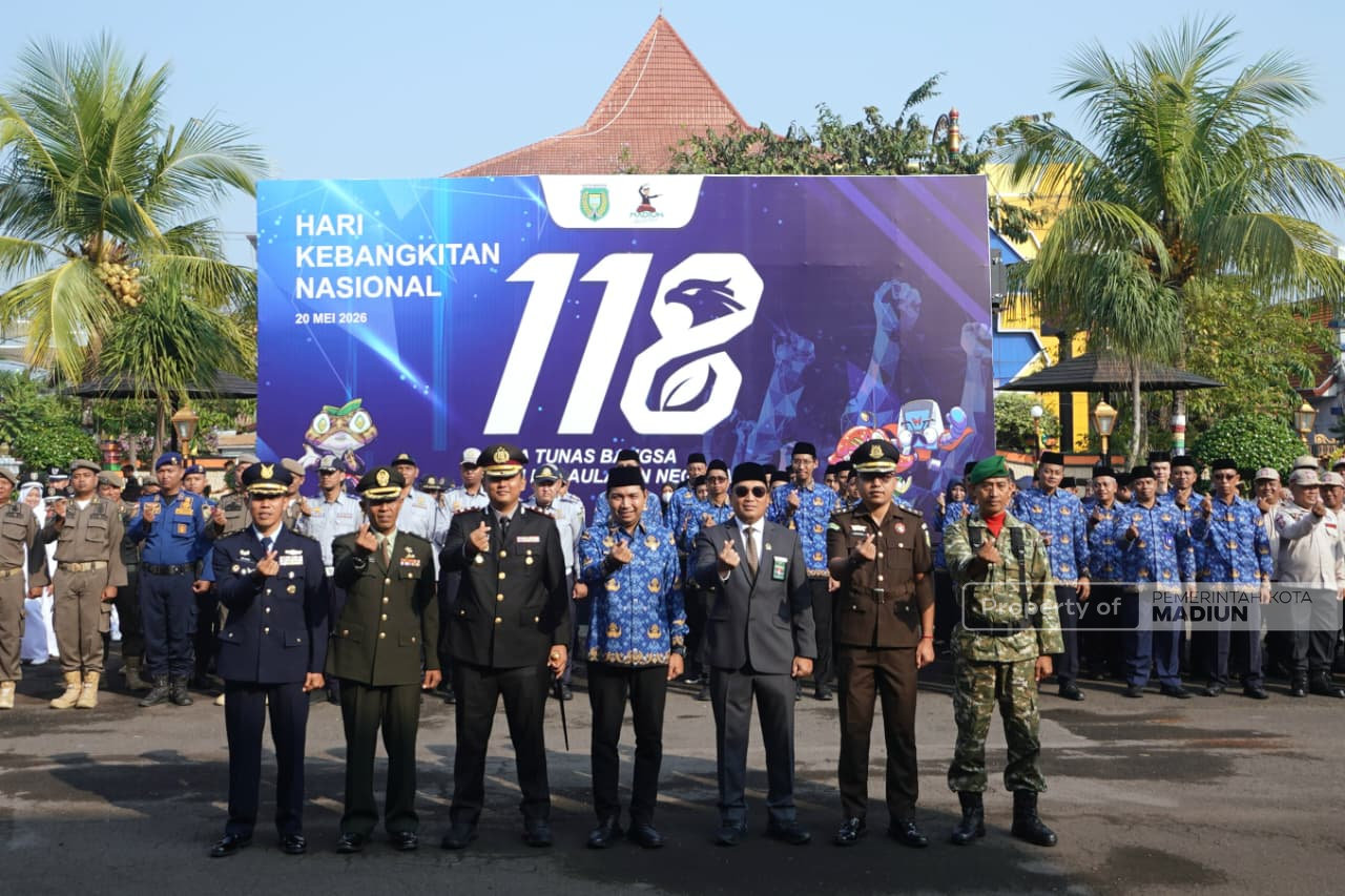 Peringati Harkitnas, Plt Wali Kota Madiun: Jangan Hanya Mengenang Sejarah, Tetapi Juga Menumbuhkan Semangat Para Pejuang Terdahulu