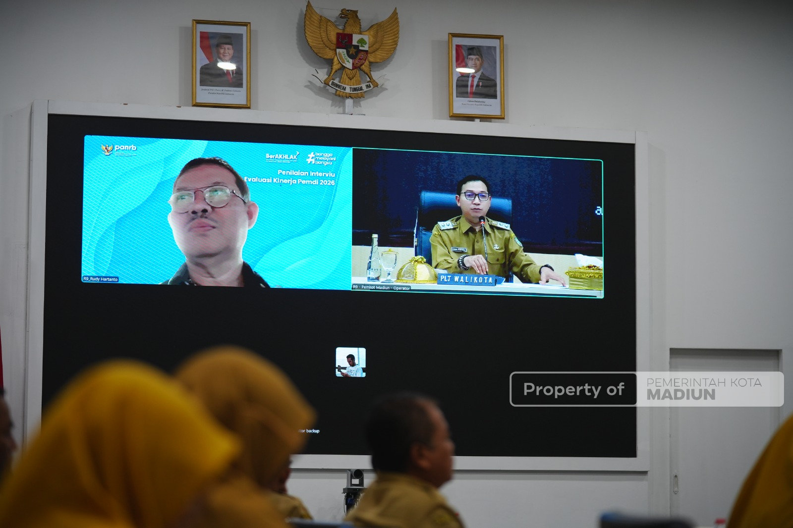 Jalani Evaluasi Pemerintah Digital, Plt Wali Kota Madiun Tekankan Pemenuhan Indikator KemenPAN-RB