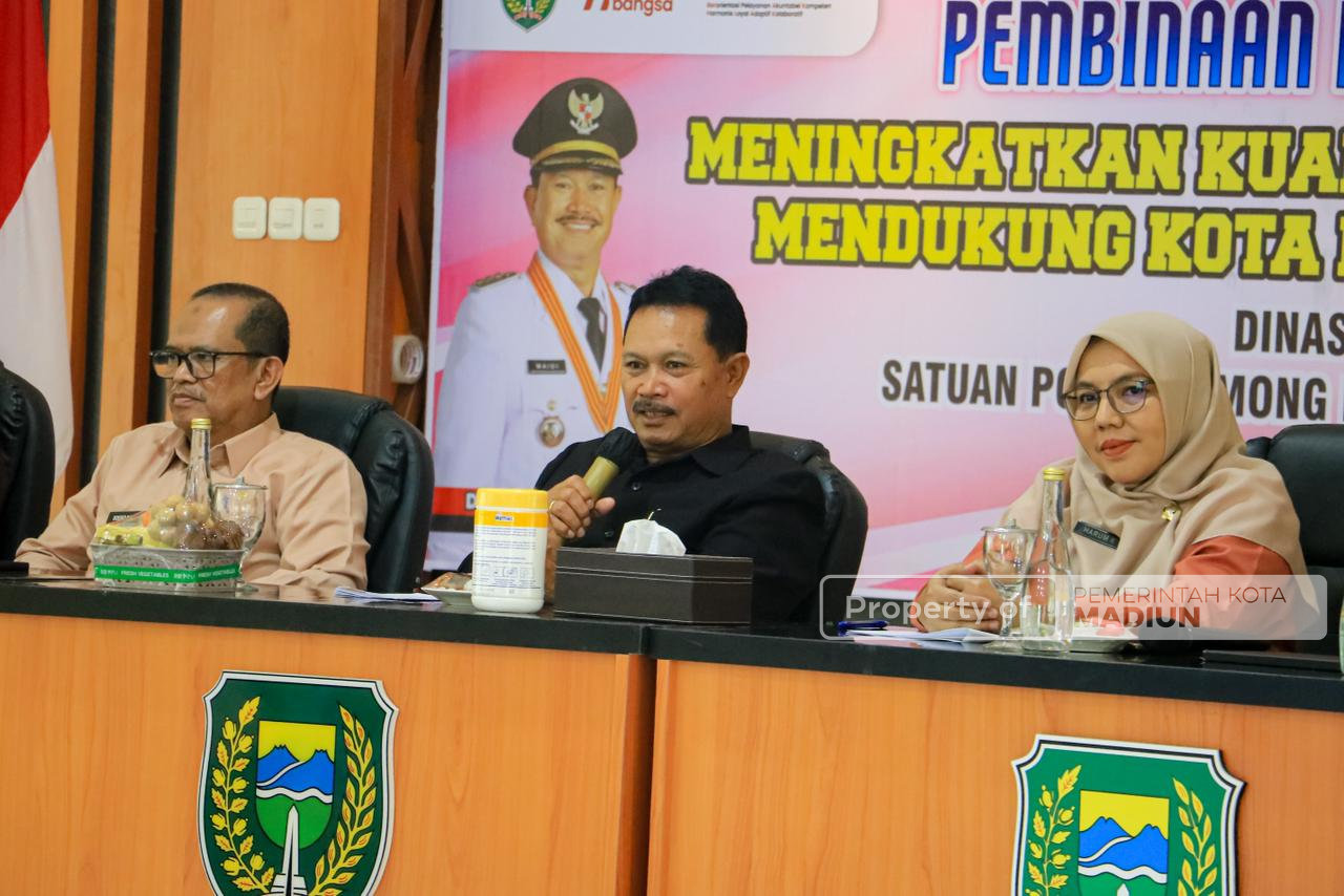 Lewat Pembinaan, Wali Kota Madiun Dorong PKL Naik Kelas