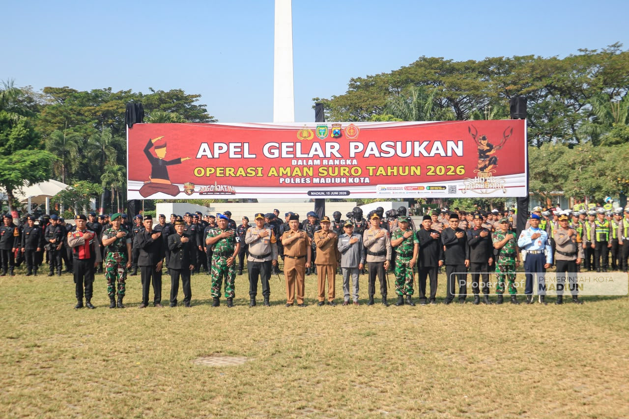 Jaga Kondusivitas Suro 2026, Plt Wali Kota Madiun Pastikan Kesiapan Pengamanan Lintas Instansi