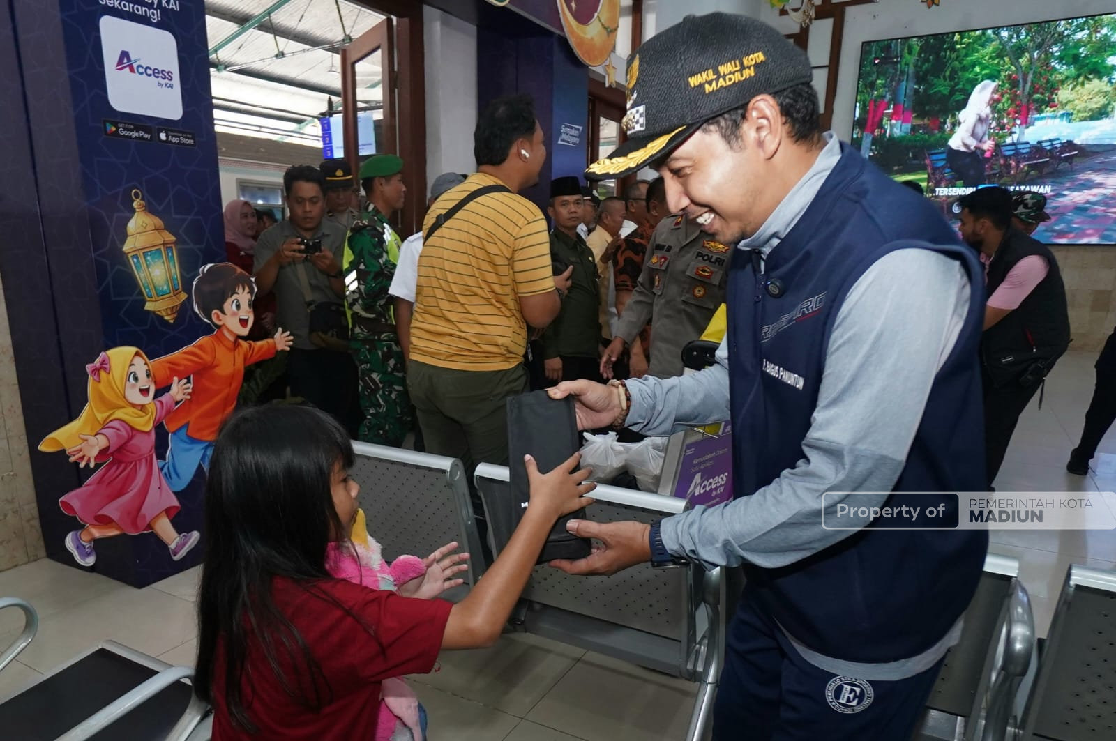 Maraton Pantau Objek Strategis, Plt Wali Kota Madiun Pastikan Lebaran Aman