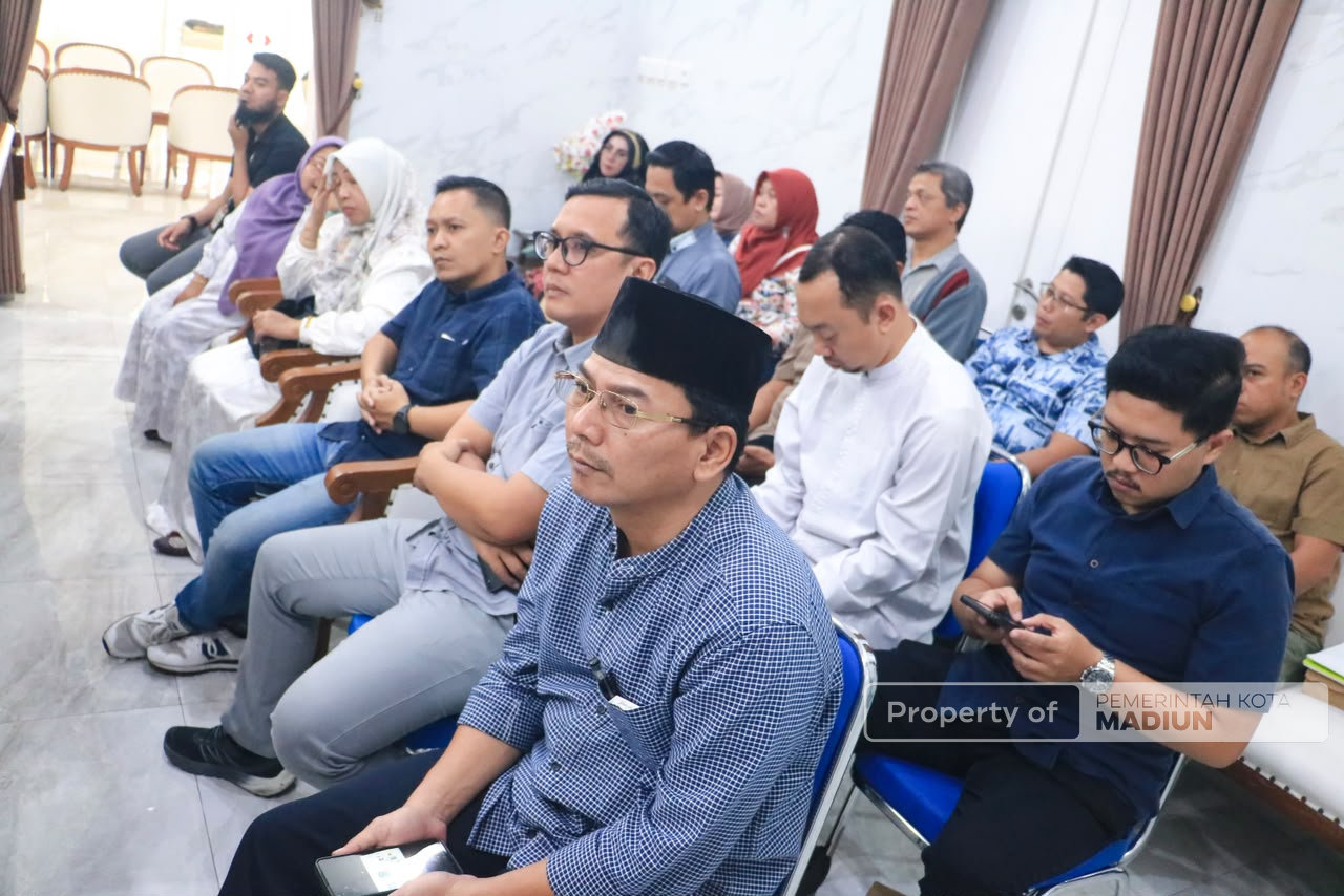 Terus Dipersiapkan, Plt Wali Kota Kembali Kumpulkan OPD Bahas Madiun Menari