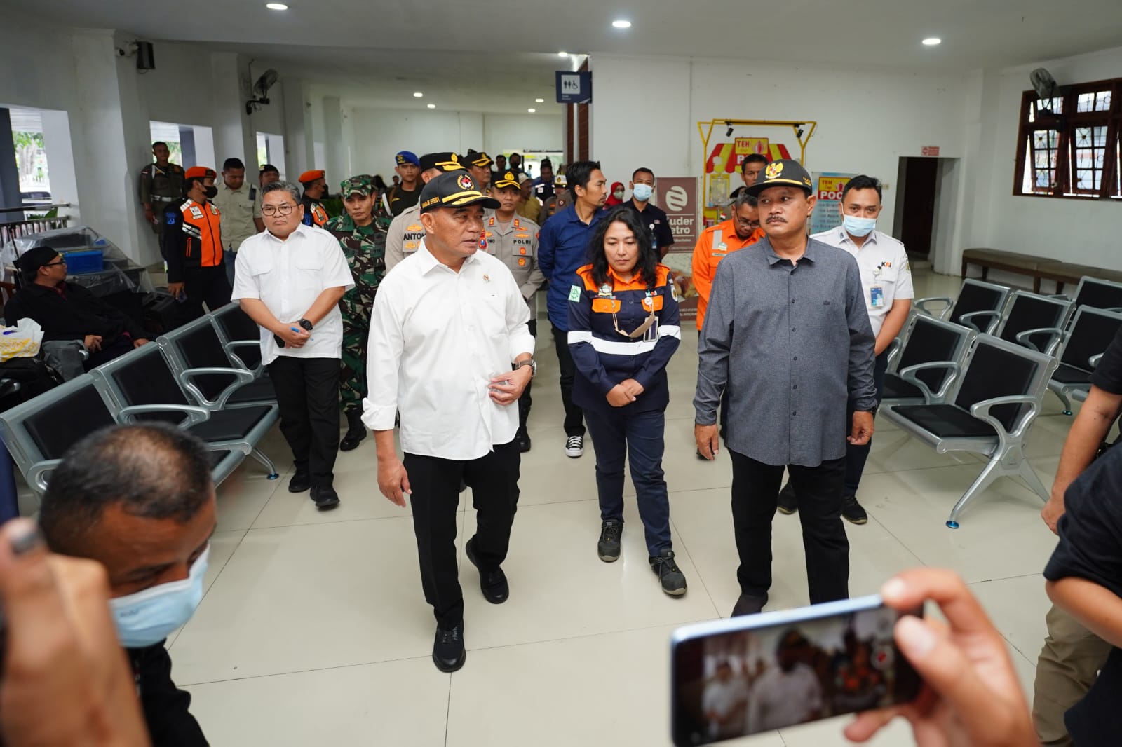 Dampingi Menko PMK Tinjau Stasiun Kereta Api, Wali Kota: Ada Banyak Manfaat dari Kunjungan Pejabat Pusat