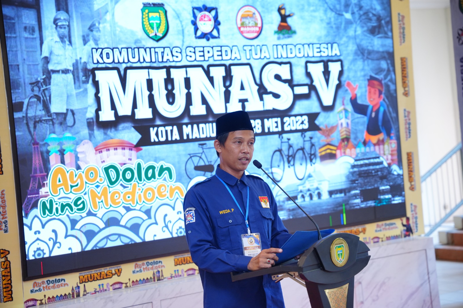 Hadiri Munas V Kosti, Wali Kota Ajak Peserta Nikmati Kota Pendekar