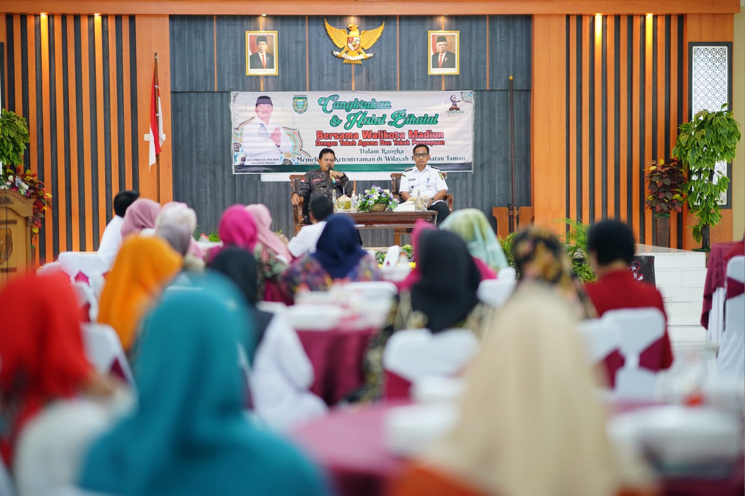 Gelar Cangkrukan dan Halal Bihalal Bersama, Wali Kota Harap Kerukunan dan Keamanan Kota Tetap Terjaga