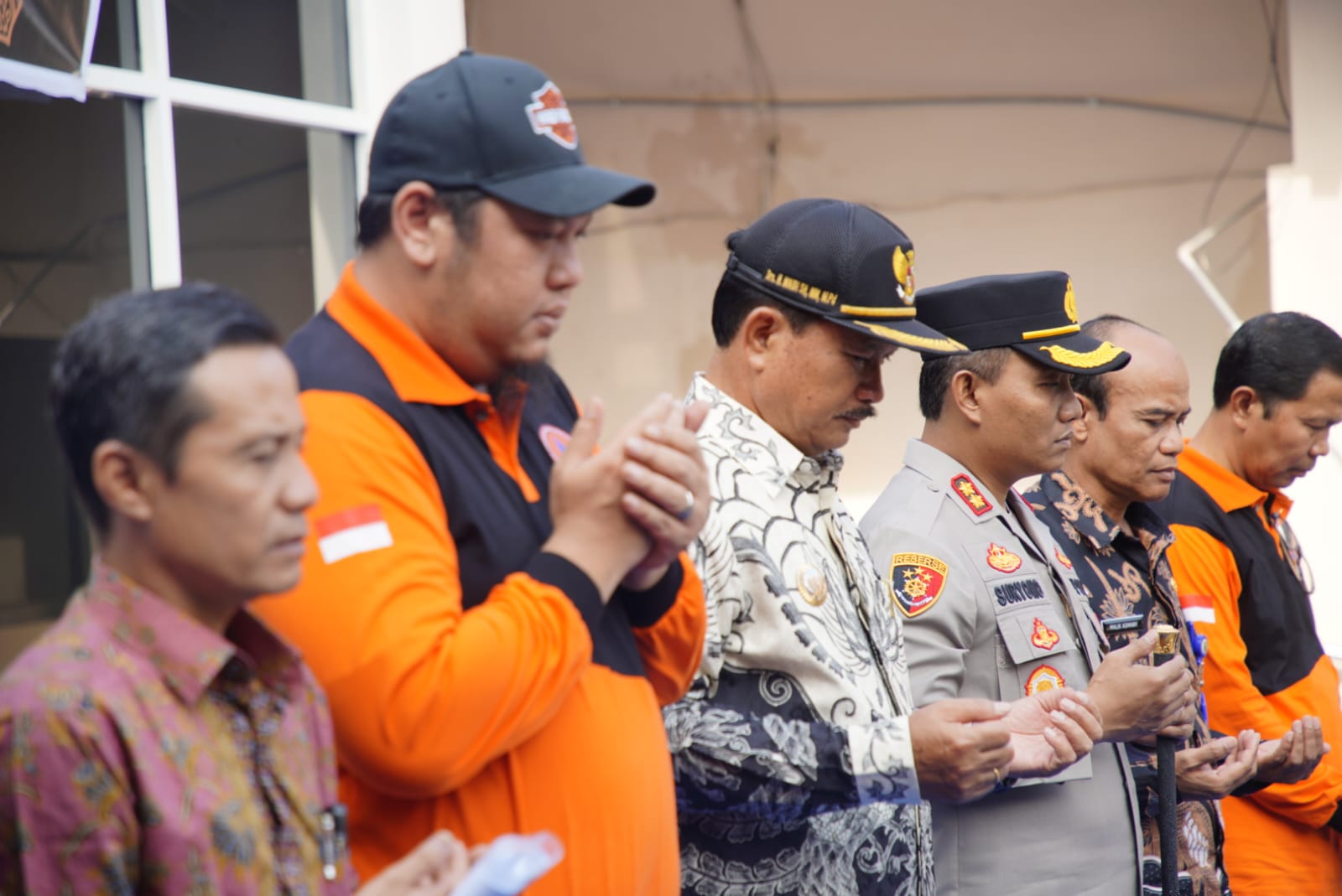 Peletakan Batu Pertama Gedung Polres Madiun Kota, Wali Kota Juga Resmikan Musala