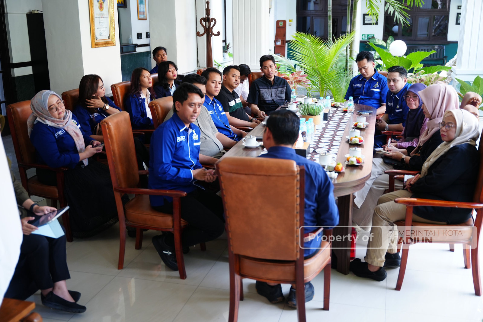 Terima Silaturahmi Pengurus Baru BCP HIPMI Kota Madiun, Wawali: Pemkot Siap Sinergi