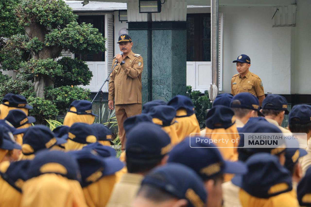 Pimpin Apel Perdana 2026, Wali Kota Maidi Tekankan Kedisiplinan ASN