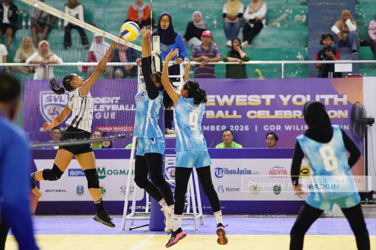 Hadiri Student Volleyball League Wali Kota Cup 2026, Plt Wali Kota Bakal Perbanyak Lapangan Voli