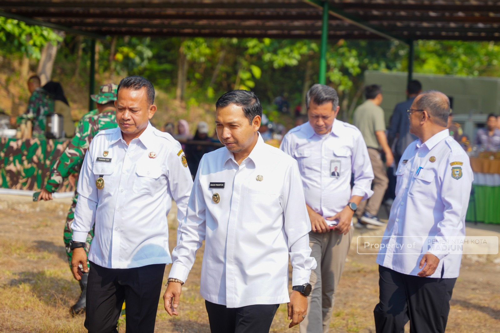 Perkuat Sinergi, Plt Wali Kota Madiun Asah Fokus dalam Latihan Menembak