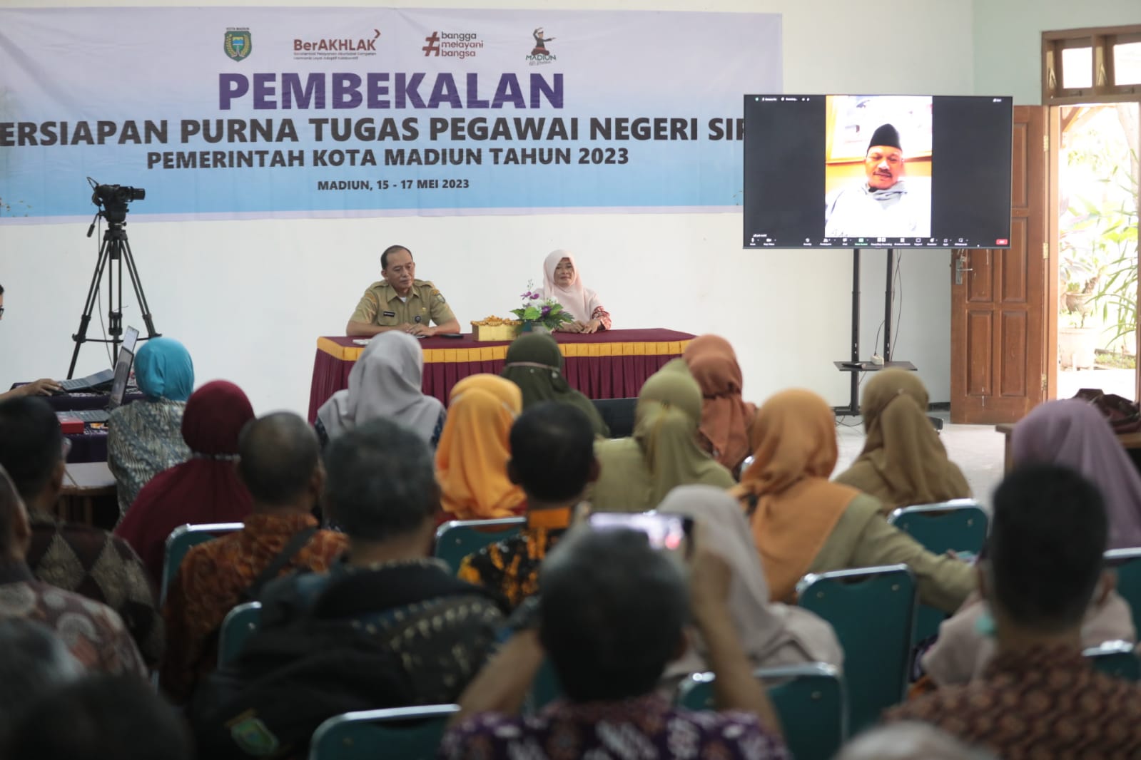 Pembekalan Purna Tugas ASN, Wali Kota Maidi Pesan Agar Pensiunan Tetap Produktif