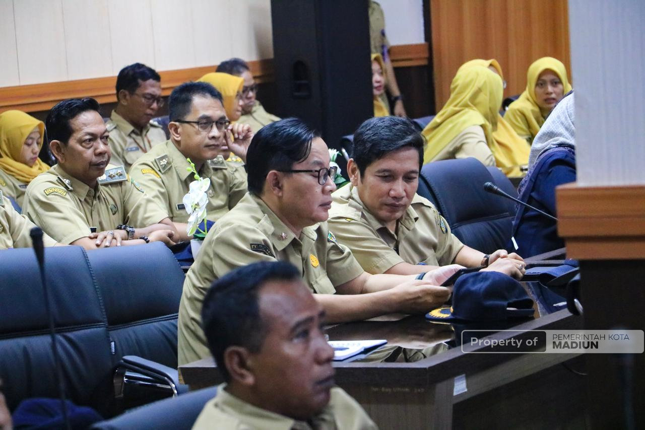 Optimalkan Jalannya Pembangunan Kota, Plt Wali Kota Pimpin Evaluasi Secara Berkala