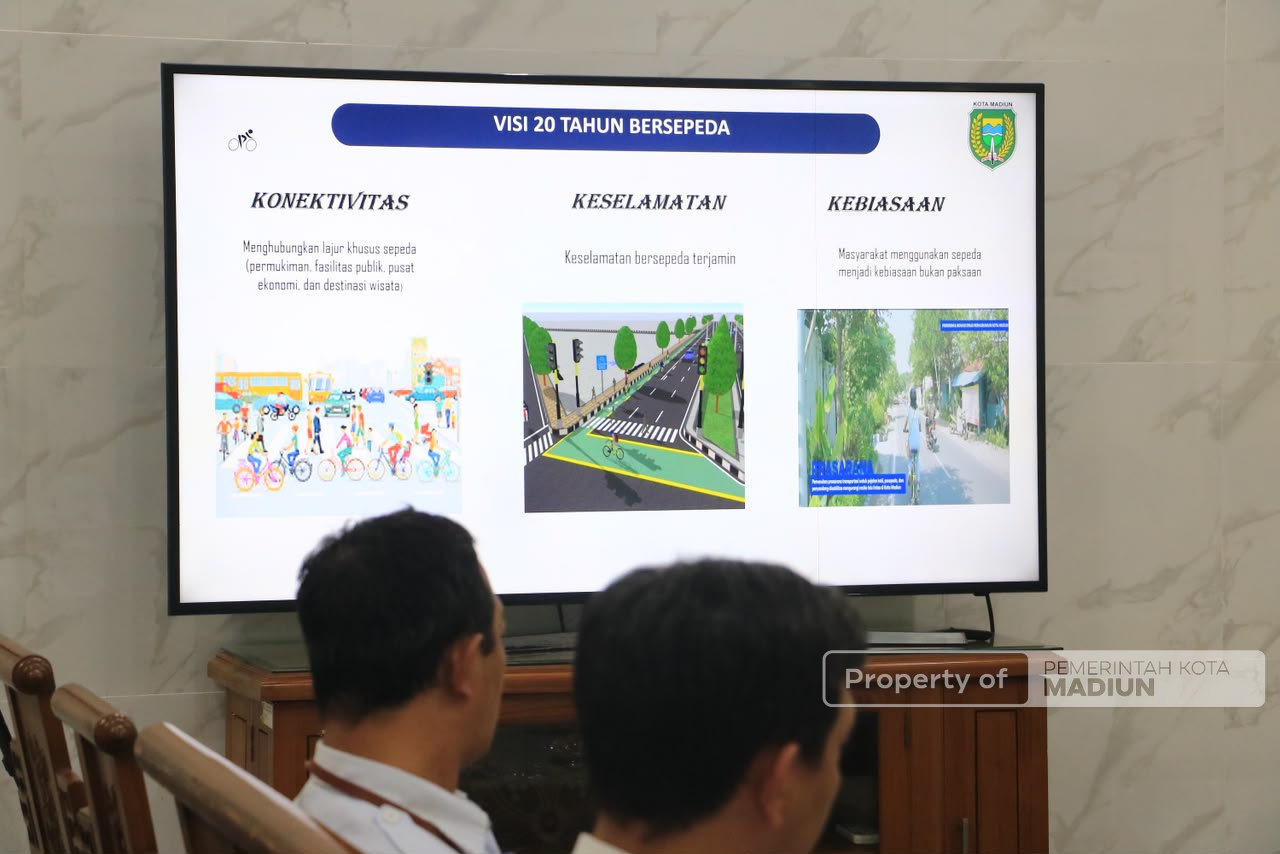 Siapkan Proposal BICI, Pemkot Madiun Dorong Pengembangan Jalur Sepeda Berstandar Internasional