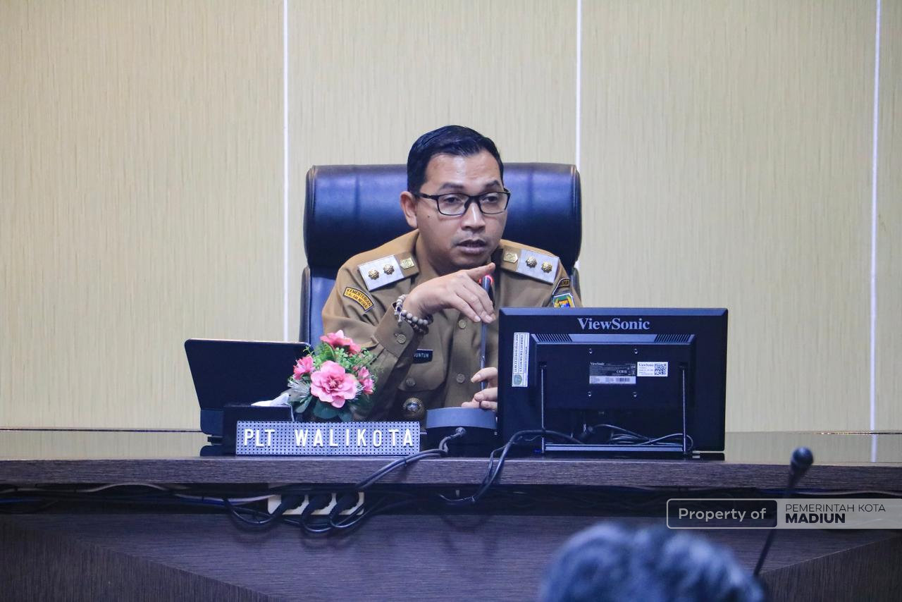 Pimpin Rapat Dinas, Plt Wali Kota Madiun Tekankan Kesiapan OPD dan Pelayanan Publik Jelang Lebaran