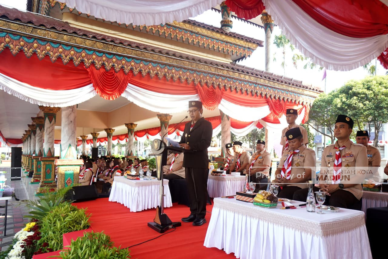 Hari Pramuka ke-65, Gerakan Pramuka Kota Madiun Didorong Dukung Swasembada Pangan