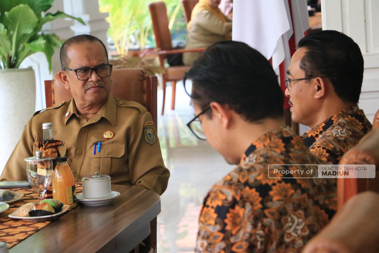 Terima Audiensi BKKBN Jatim, Sekda Kota Madiun Perkuat Sinergi Penanganan Stunting Melalui Program MBG 3B