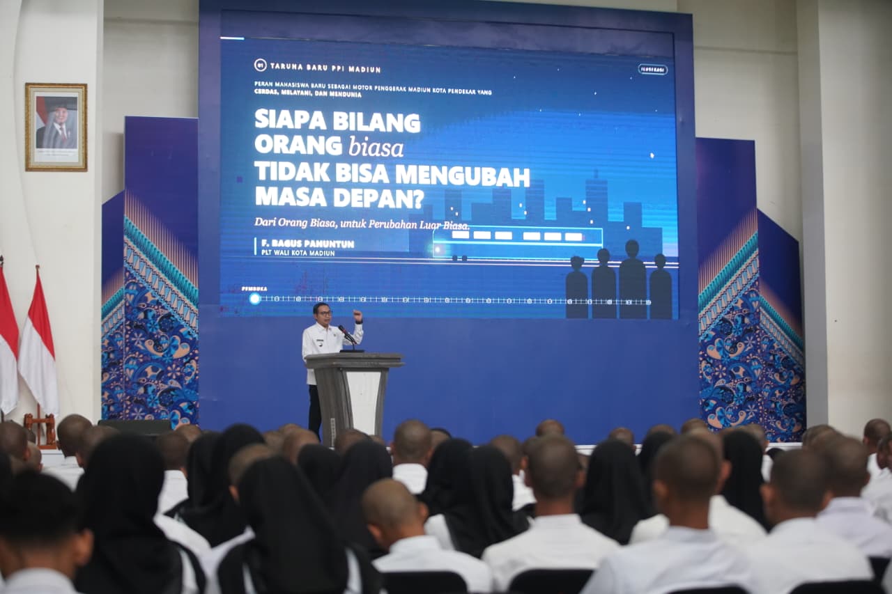 Tanamkan Karakter Disiplin dan Peduli, Plt Wali Kota Madiun Bekali 247 Calon Taruna PPI