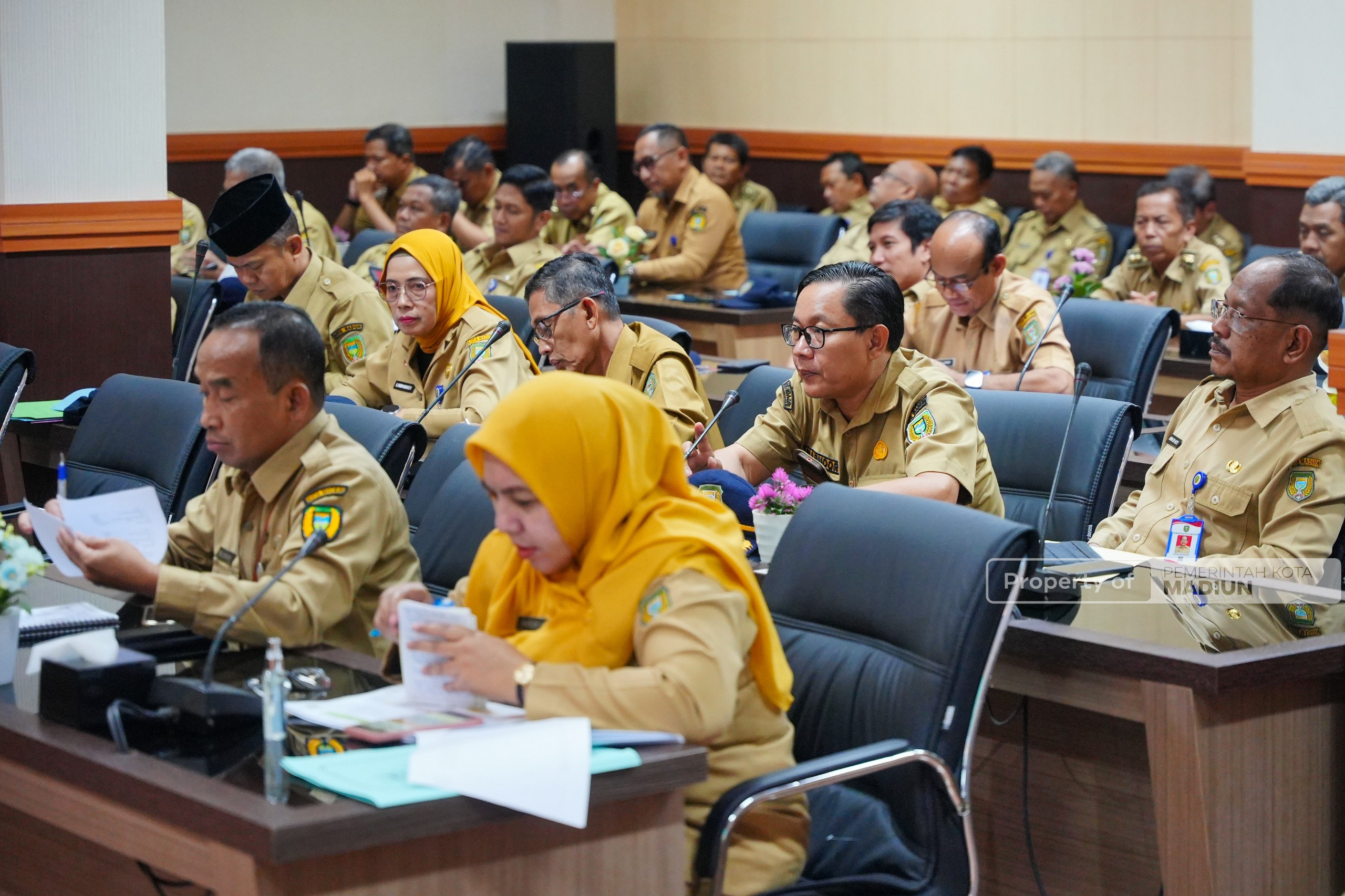 Rapat Dinas Pejabat, Plt Wali Kota Madiun Minta OPD Konsisten Eksekusi Program dan Rencana Kerja