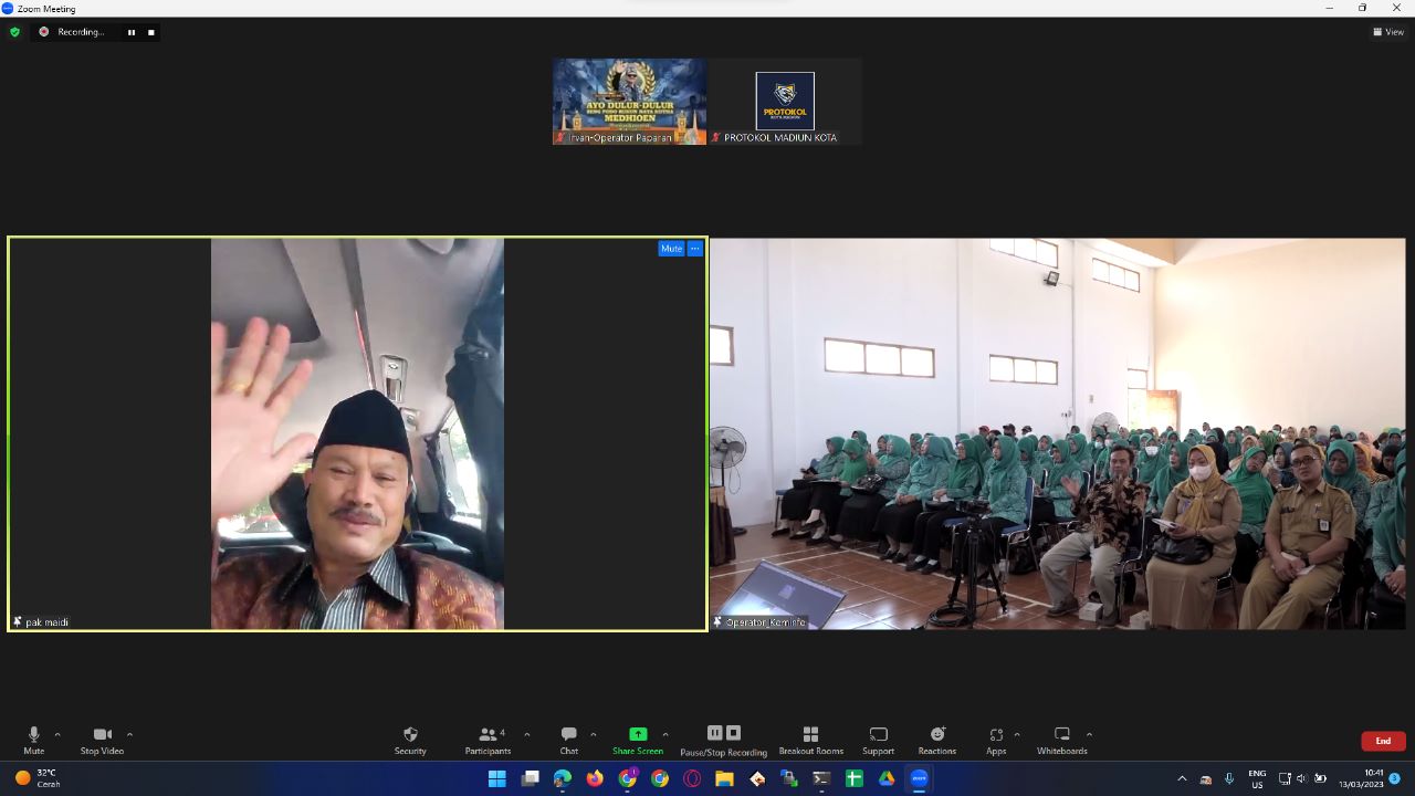Gelar Pertemuan Bersama Warga Kelurahan Taman, Wali Kota Pesan Sempurnakan Pembangunan