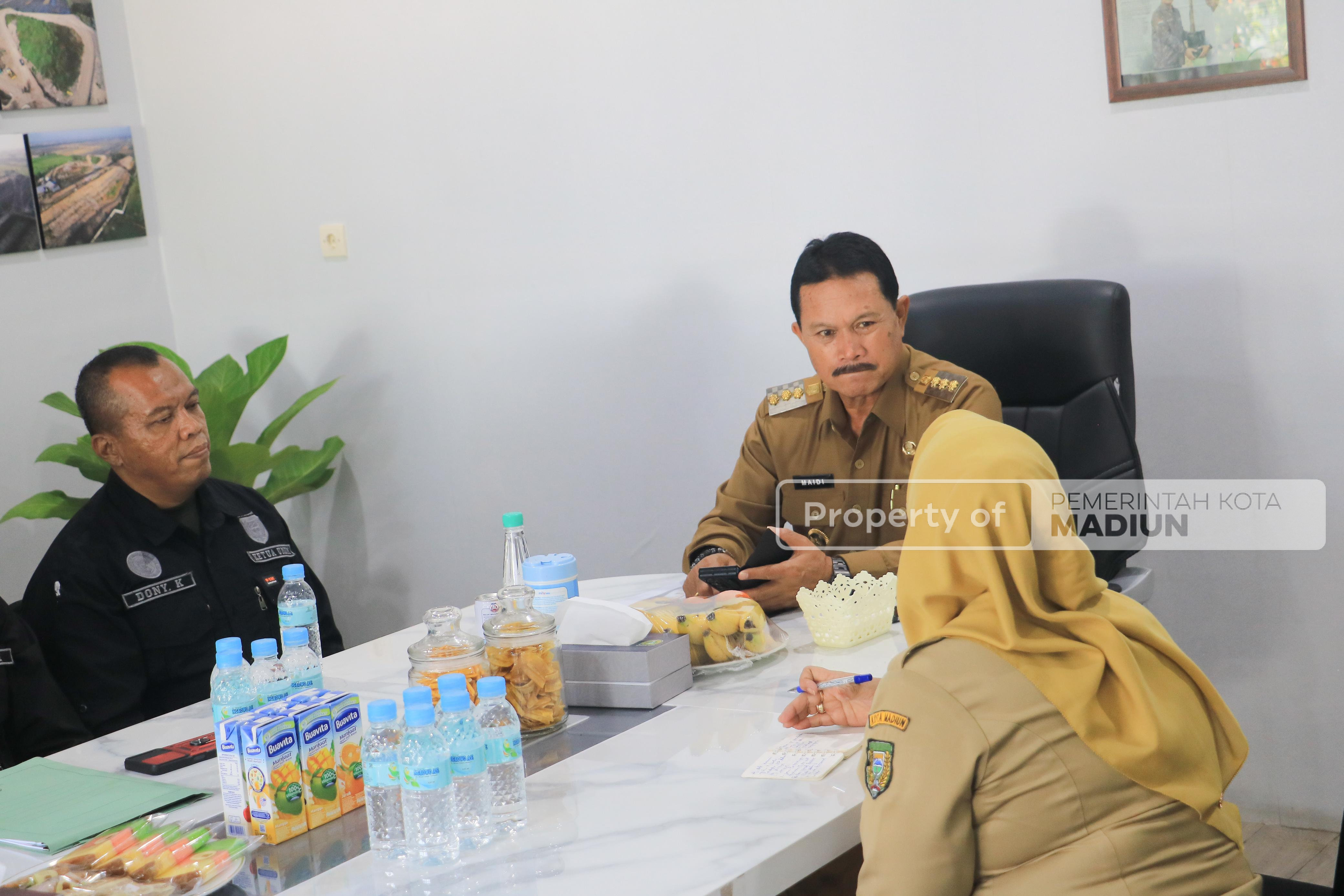 Wali Kota Madiun Terima Audiensi Forki, Bahas Kejuaraan Karate Piala Wali Kota 2025
