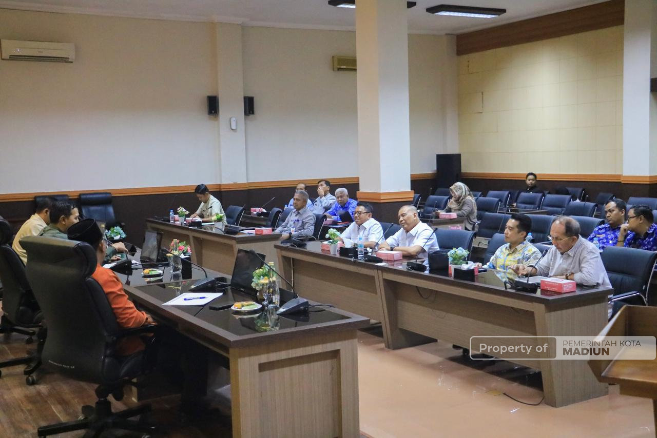 Terima Kunjungan Komisi A DPRD Jatim, Pemkot Madiun Mantapkan Implementasi Asta Cita dan Penguatan P4GN