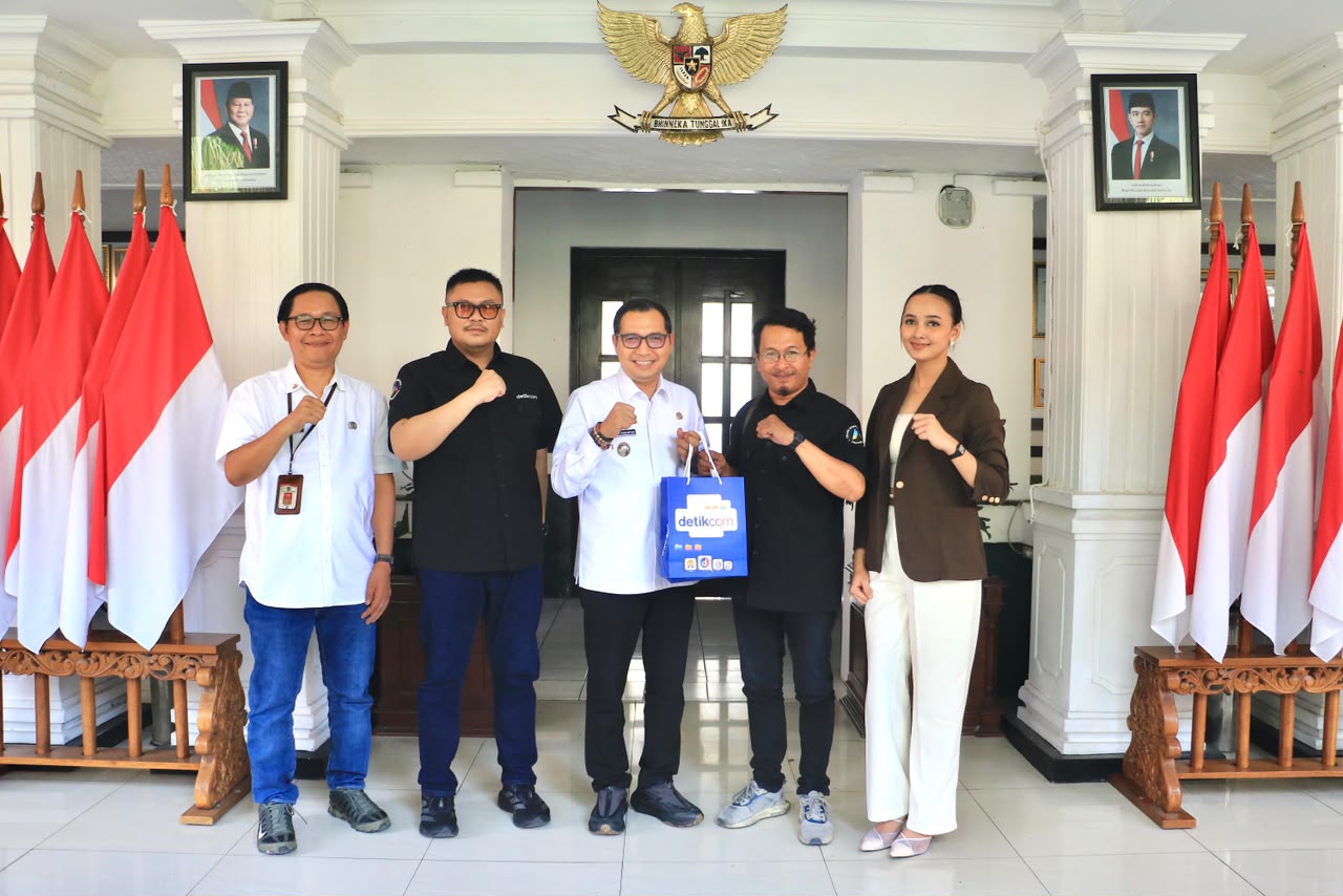 Audiensi dengan Detik.com, Program Pilah Sampah Madiun Dilirik untuk Jadi Percontohan