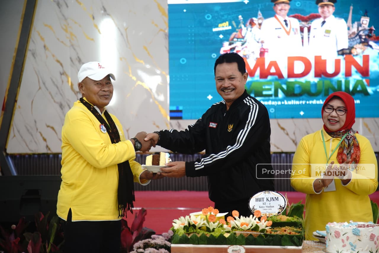 HUT ke-2 KJNM, Wali Kota Maidi Ajak Warga Madiun Rutin Jalan Nordik