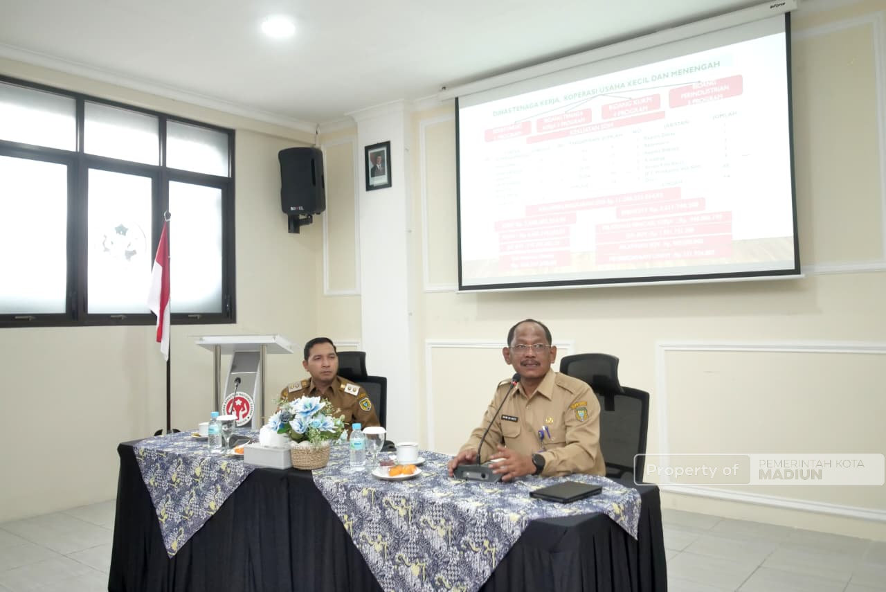 Gelar Audiensi dengan Disnaker KUKM, Plt Wali Kota Madiun Bahas Penguatan Pembangunan Adaptif