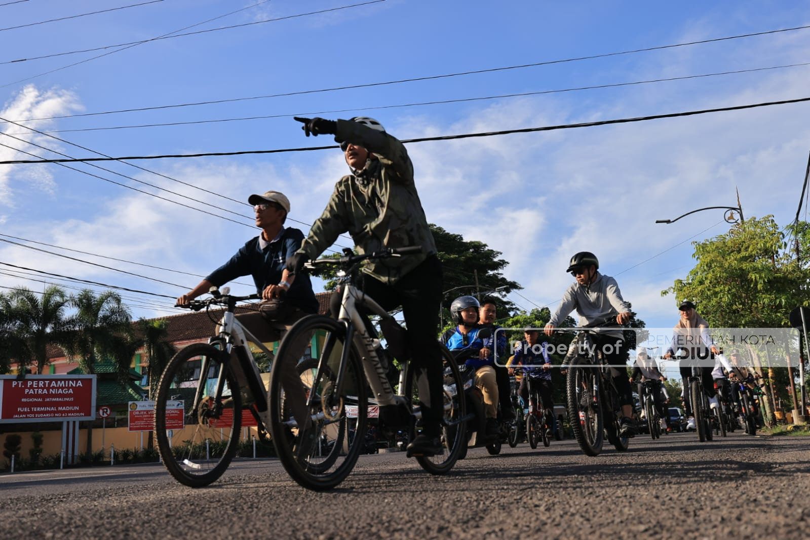 Gowes Cek Fasum, Wali Kota Madiun Berencana Sempurnakan Taman Hutan Kota
