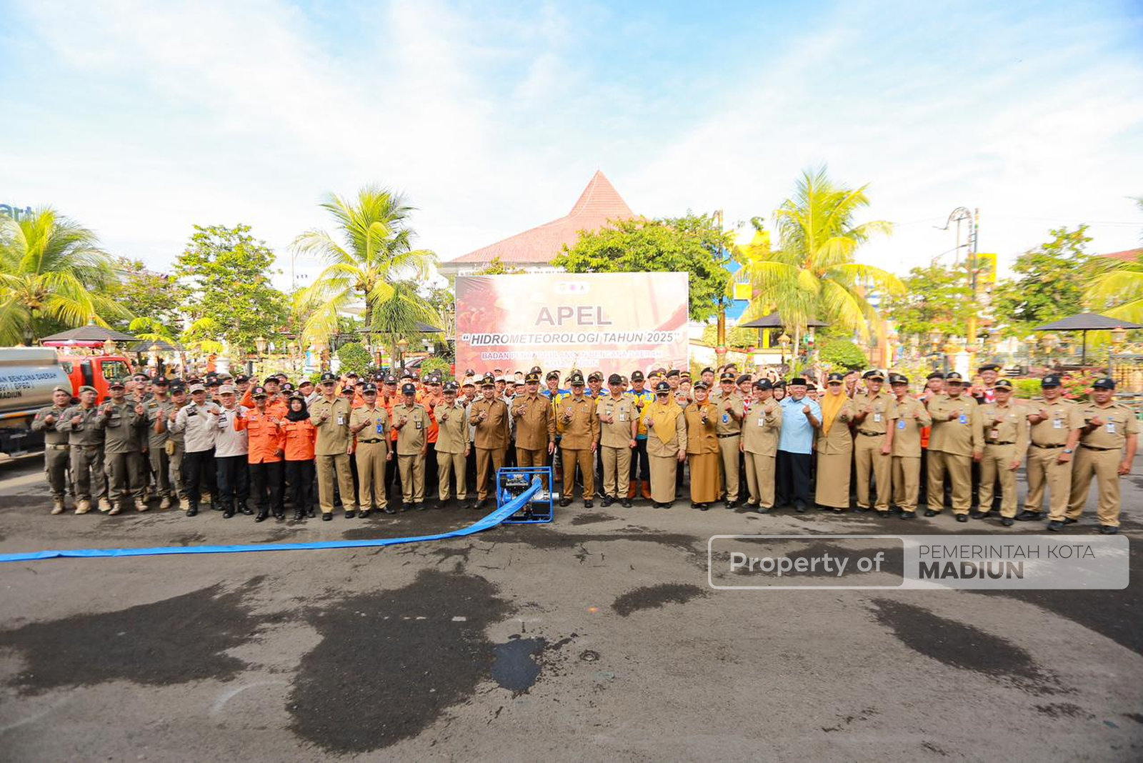 Siaga Cuaca Ekstrem, Wali Kota Tegaskan Zero Sampah dalam Apel Siaga Hidrometeorologi