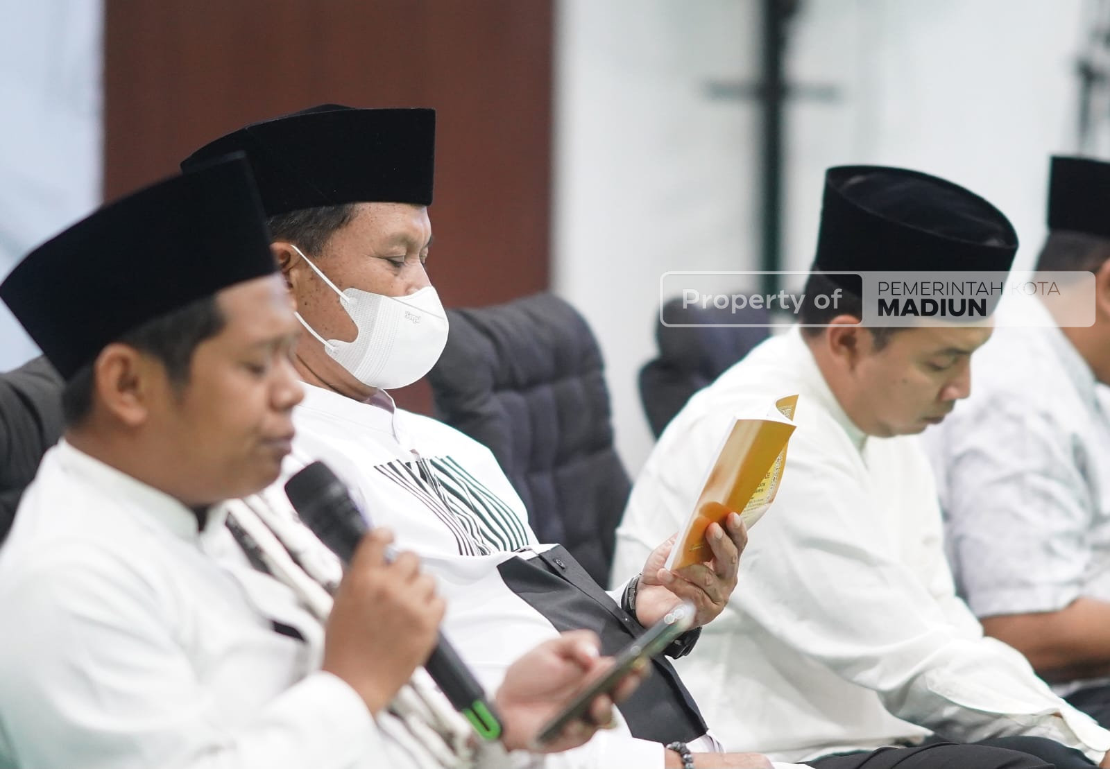 Hadiri Pembacaan Surat Yasin dan Doa Bersama, Wali Kota Ajak Modin Doakan Kemajuan Kota