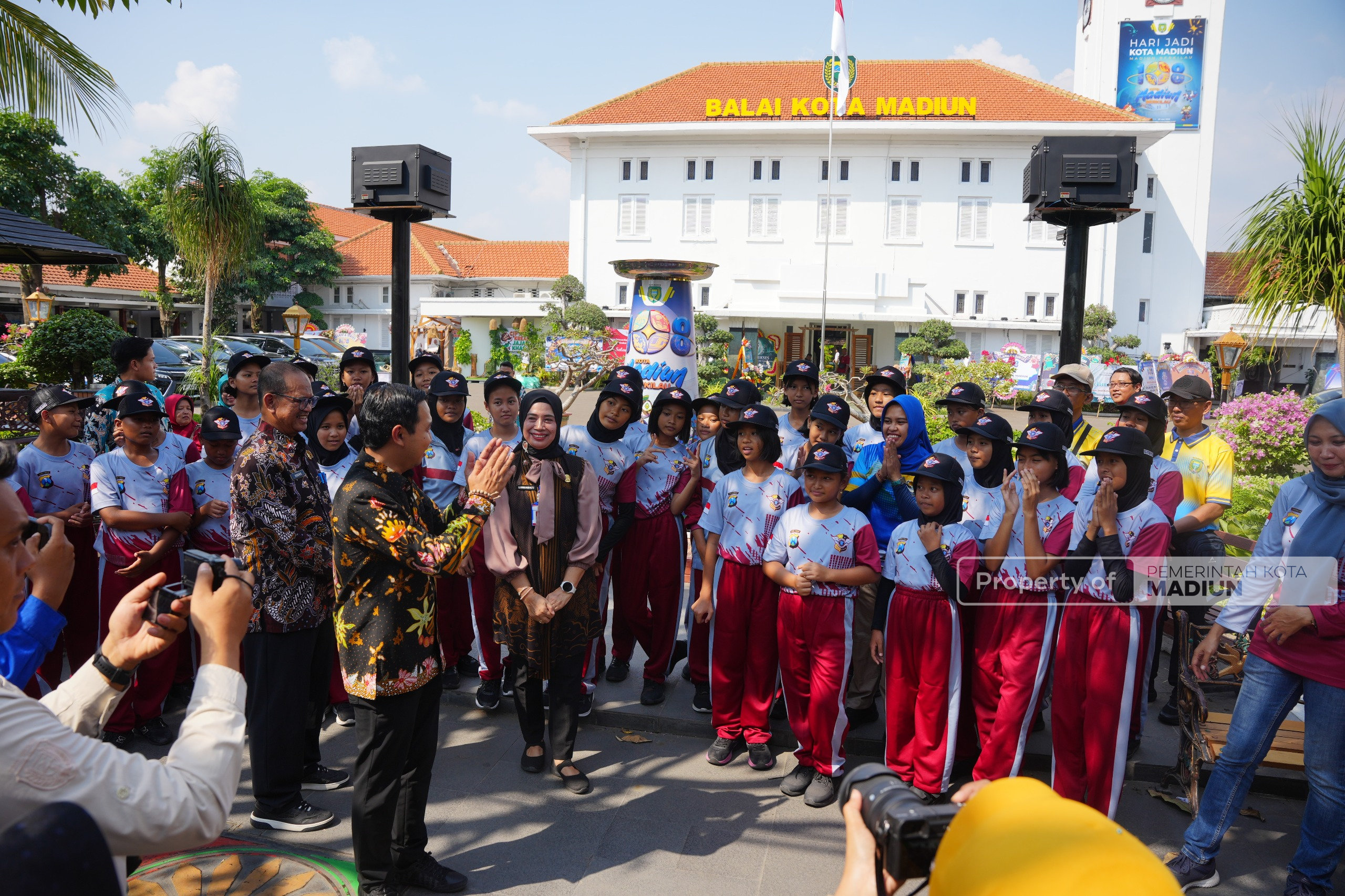 Jelang Lomba Polisi Cilik Tingkat Provinsi, Plt Wali Kota Harap Tim Kota Madiun Raih Juara