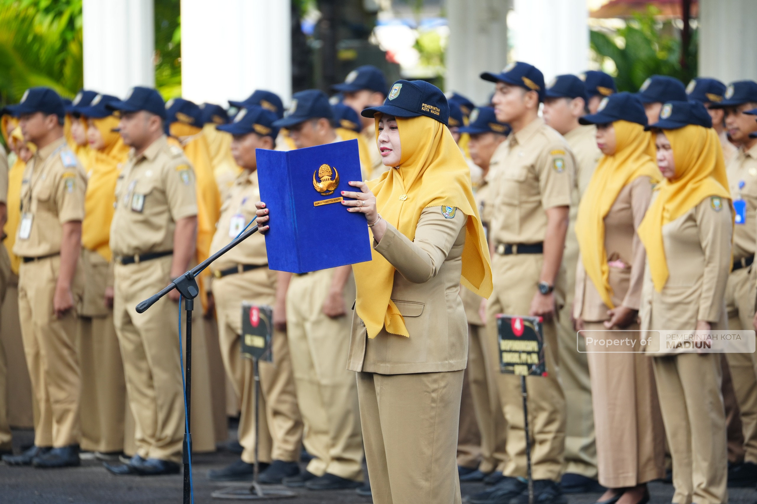 Serius Kawal Pembangunan, Plt Wali Kota Madiun Tekankan Kinerja dan Kebersihan Kota