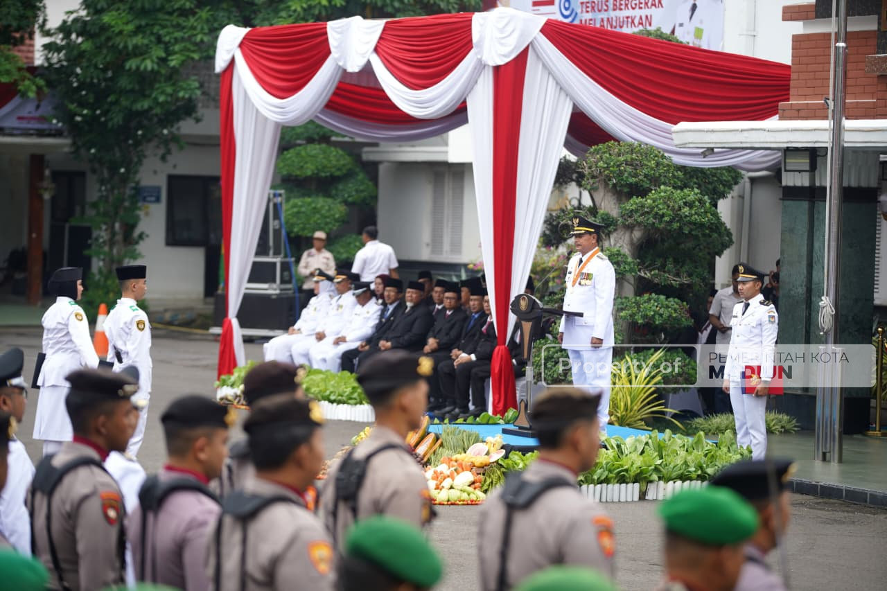Pimpin Apel Hari Pahlawan, Wali Kota Harap Semangat Pejuang Terus Hidup di Kota Madiun