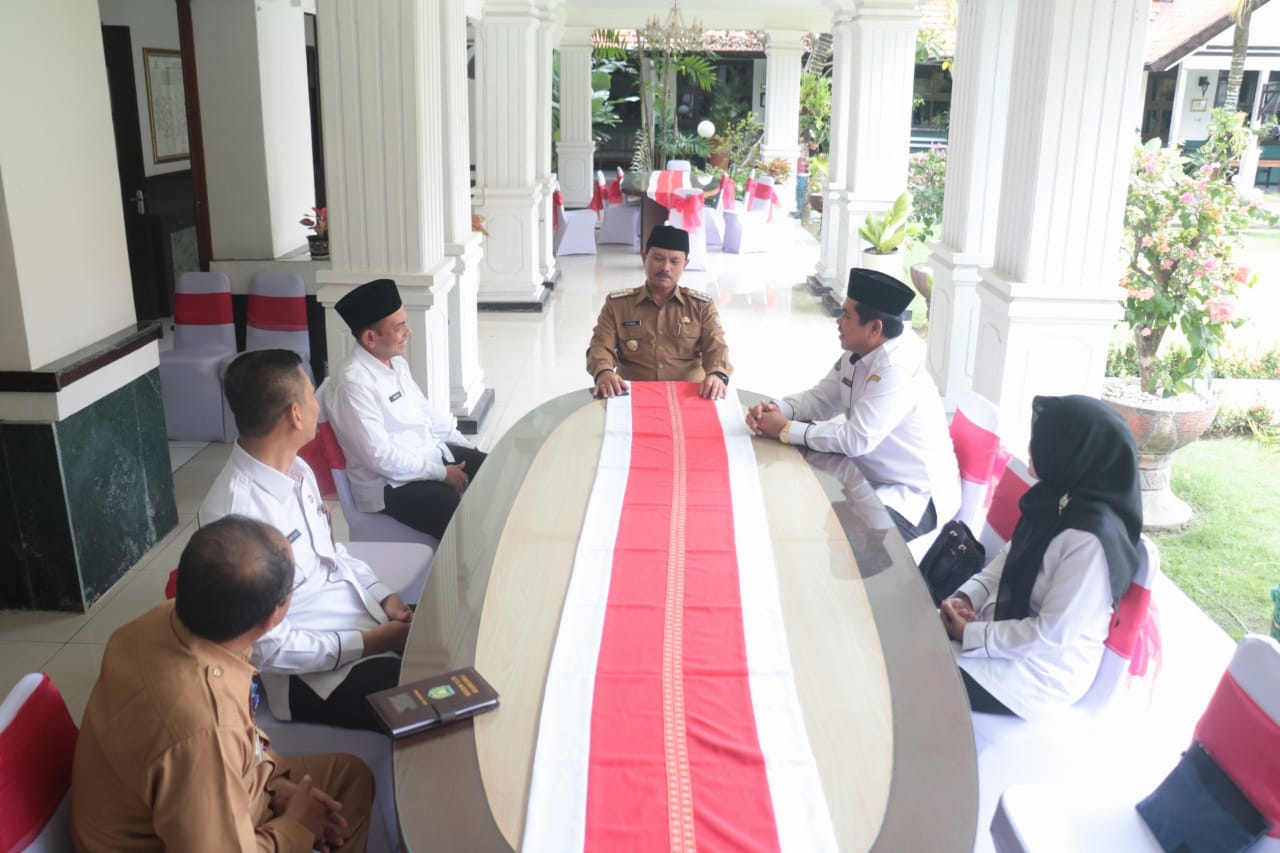Audiensi Dengan Kepala Kemenag, Wali Kota Harap Sinergitas Untuk Bangun Kota