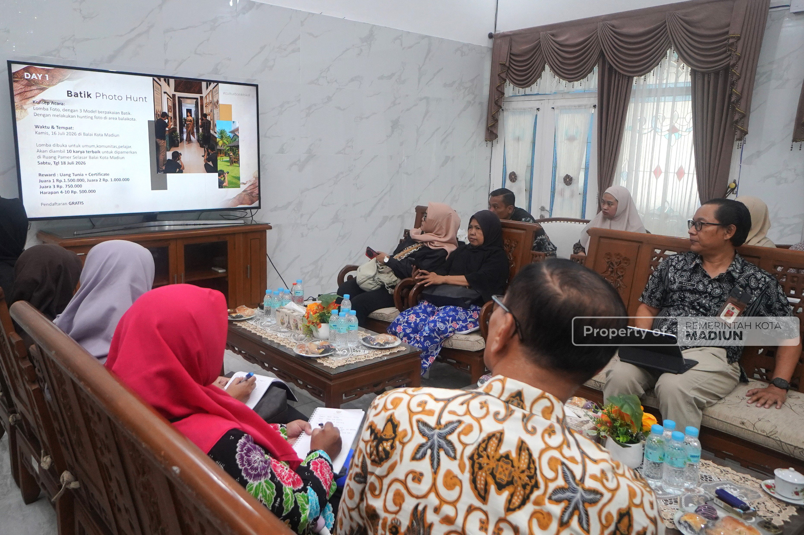 Libatkan Perwakilan Pembatik Dalam Rakor, Plt Wali Kota Ingin Agenda Madiun Batik Heritage Optimal, Berdampak, dan Berkelanjutan