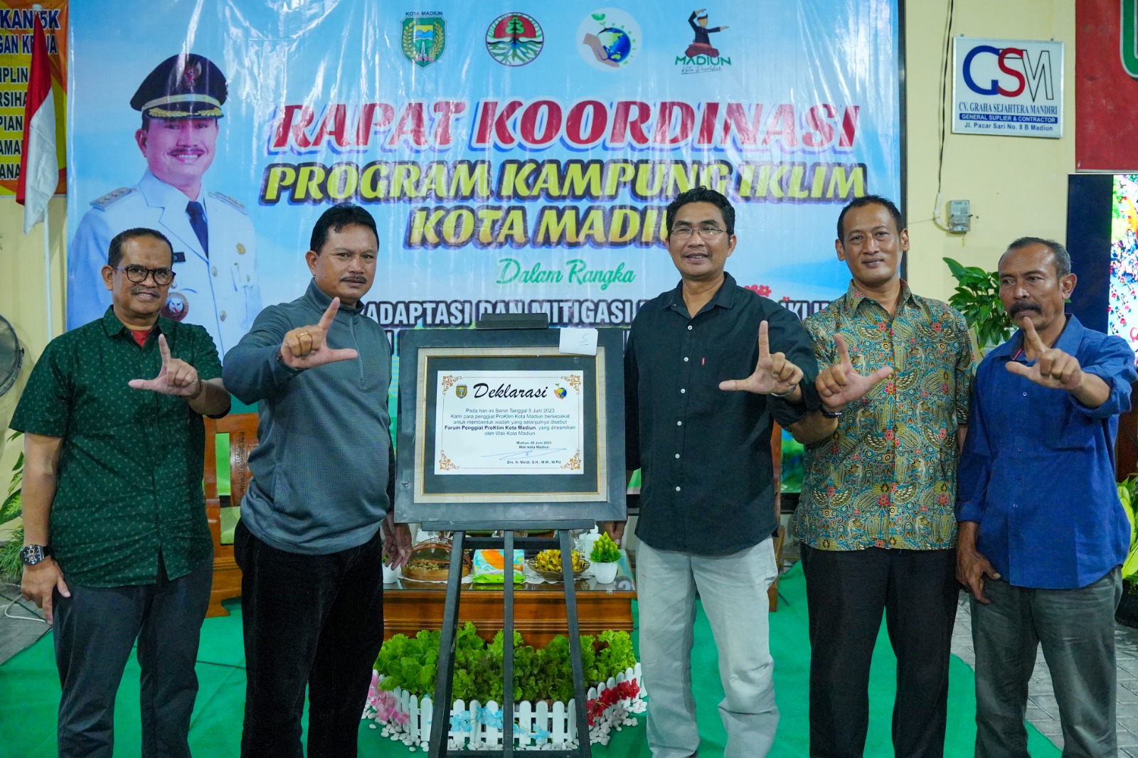 Gelar Rakor Proklim, Wali Kota Ajak Masyarakat Jaga Lingkungan