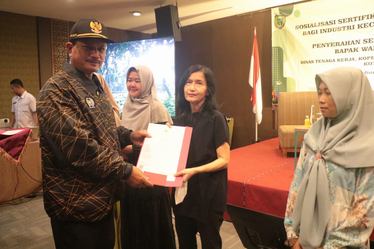 Wali Kota Dorong UMKM Segera Sertifikasi Halal Produk
