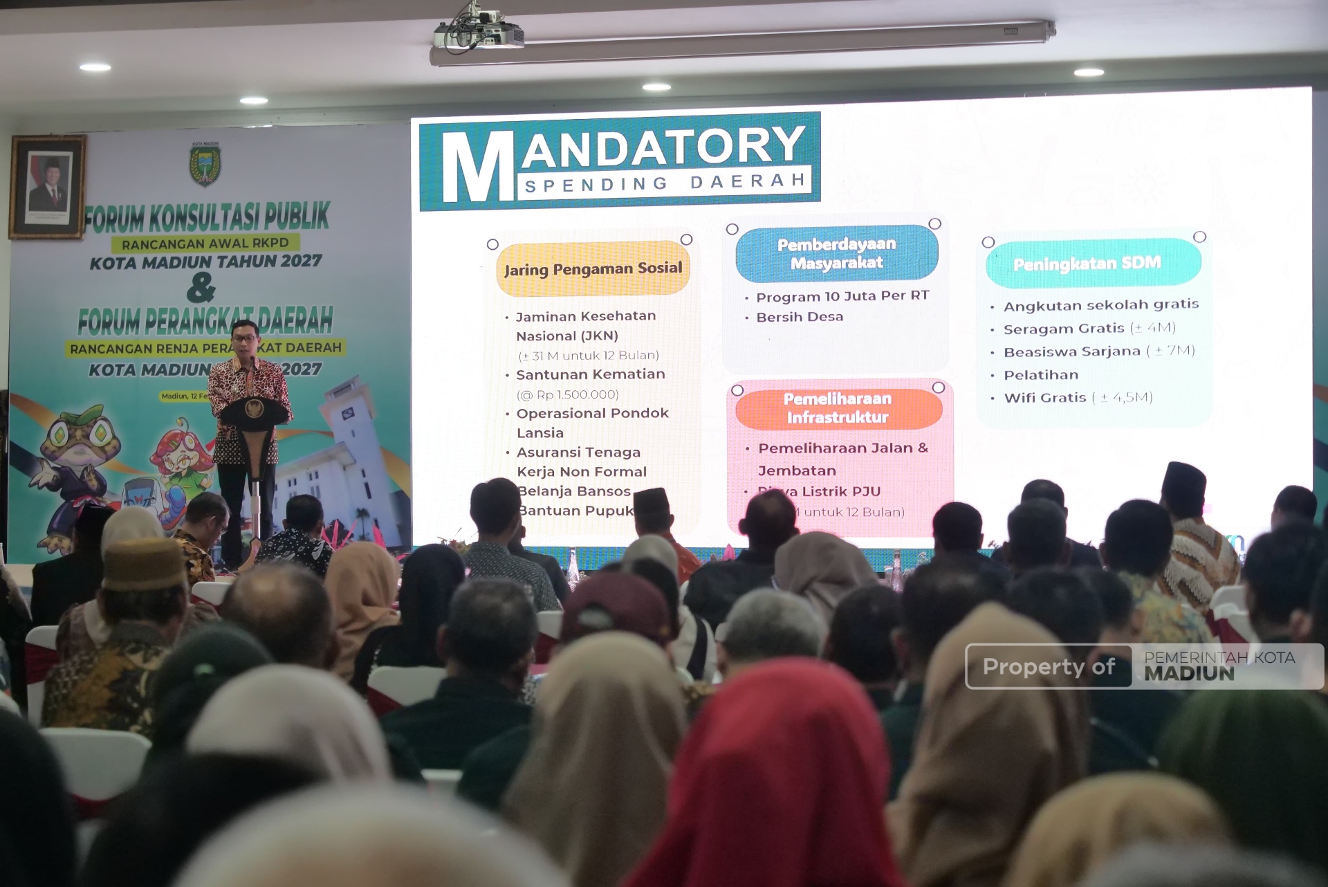 Gelar Forum Konsultasi Publik, Pemkot Madiun Susun RKPD dan Renja Perangkat Daerah 2027