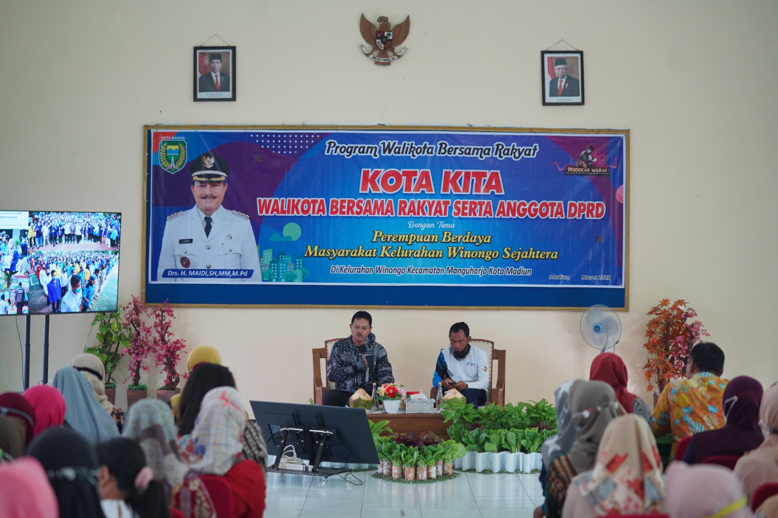 Wali Kota Sampaikan Oleh-Oleh dari Luar Negeri Saat Gowes di Tiga Kelurahan