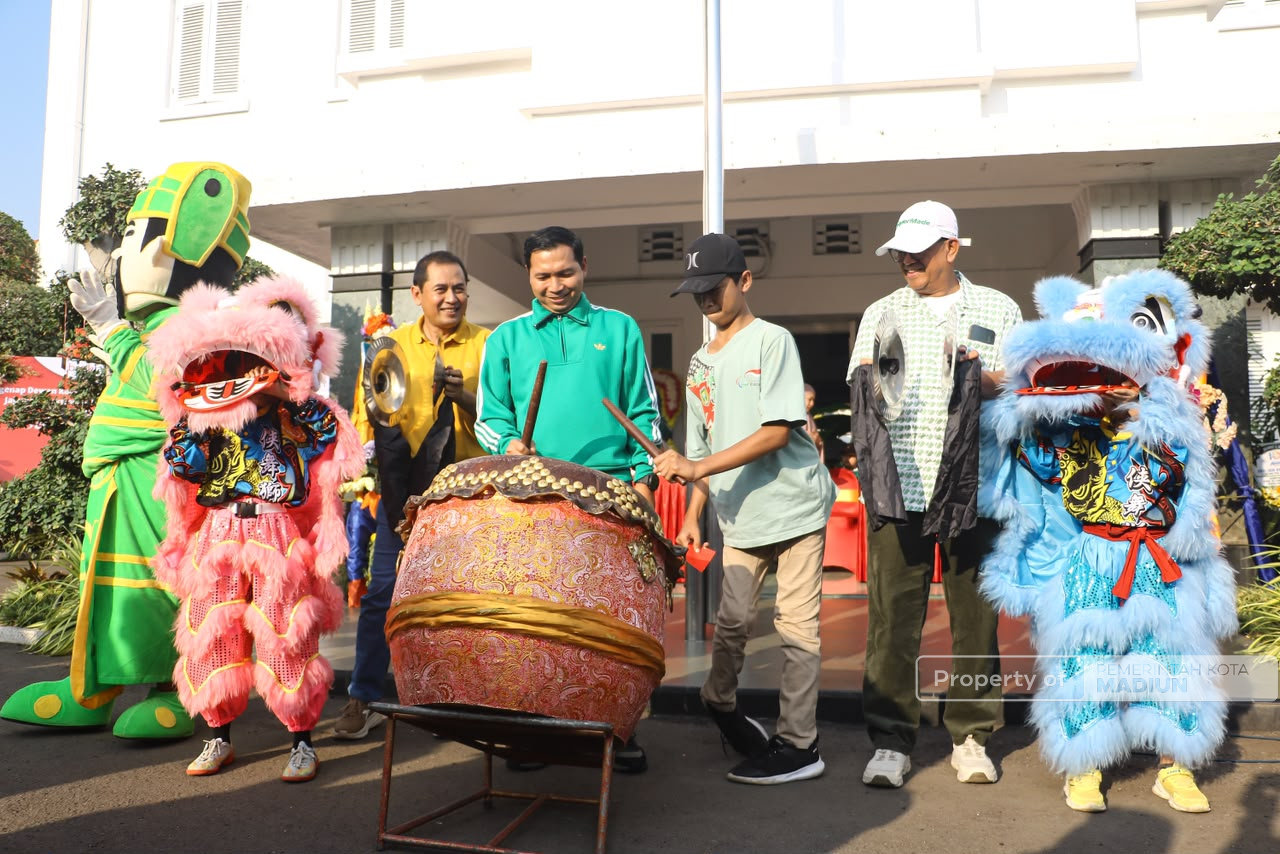 Plt Wali Kota Madiun Buka Pesona Barongsai Nusantara, Tegaskan Komitmen Jaga Keberagaman Budaya