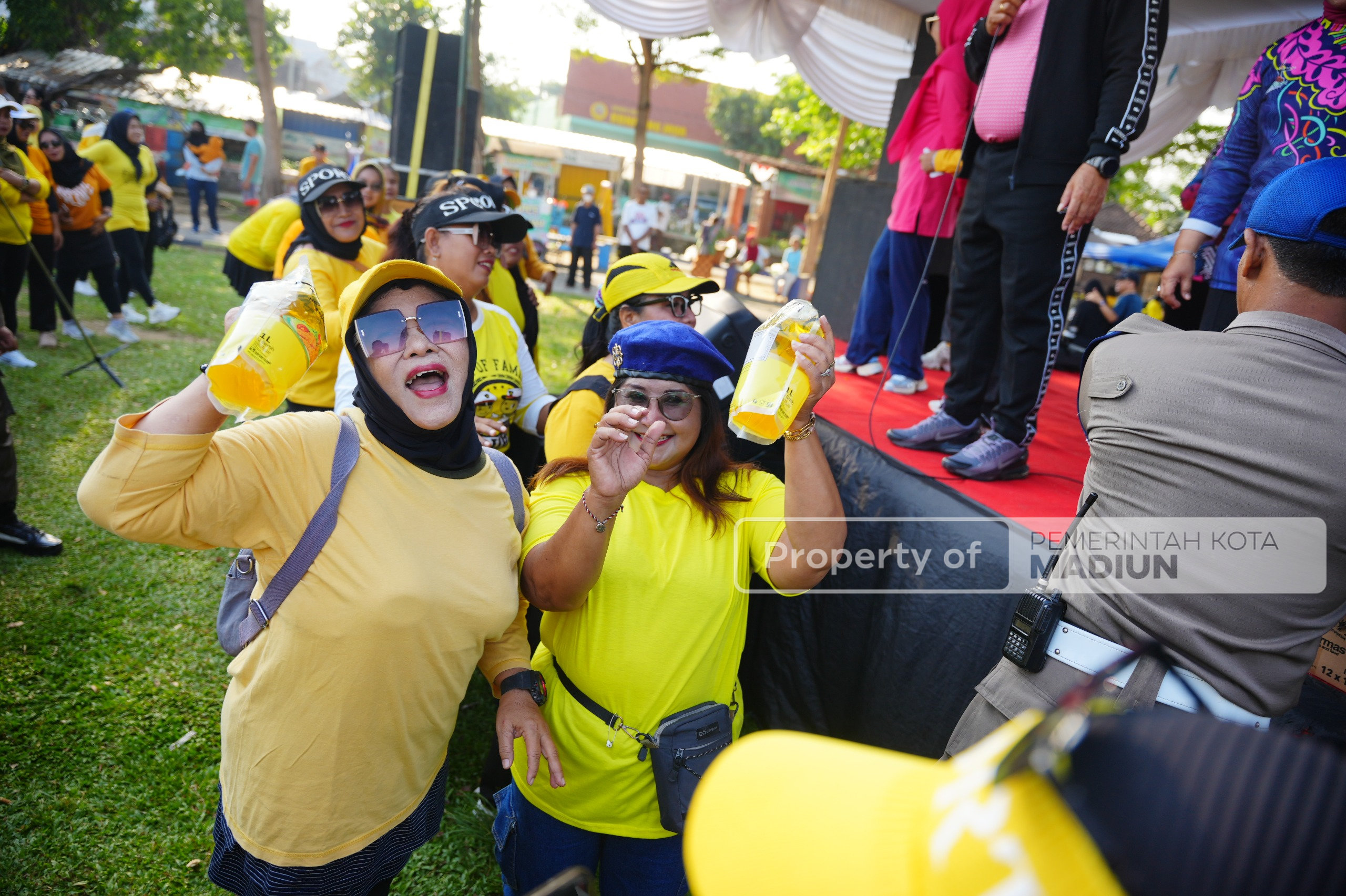 Wali Kota Madiun Hadiri Senam Bersama Peringatan HUT ke-11 Komunitas SAG