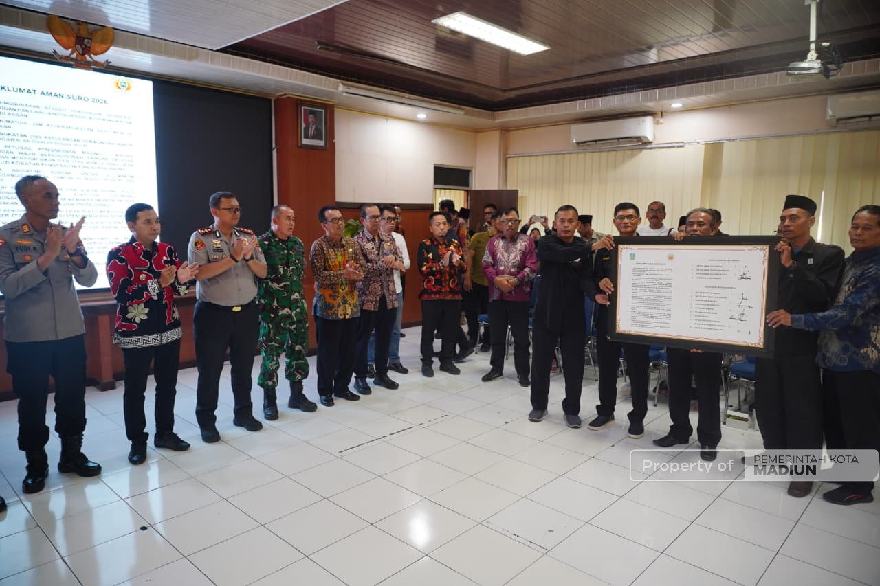 Jelang Suroan dan Suran Agung 2026, Pemkot Gelar Rakor Pengamanan Terpadu