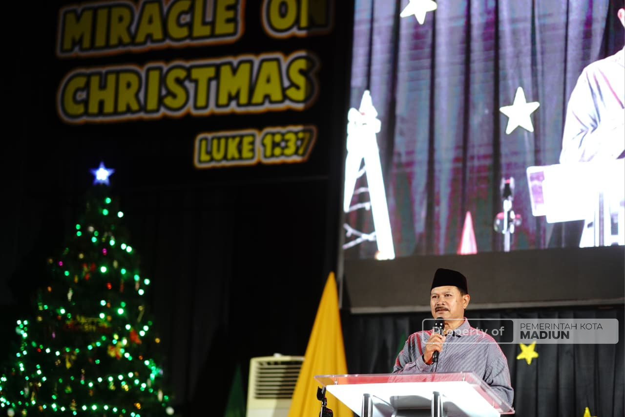 Pastikan Perayaan Natal Aman dan Damai, Wali Kota Madiun Tinjau Pelaksanaan Disejumlah Gereja
