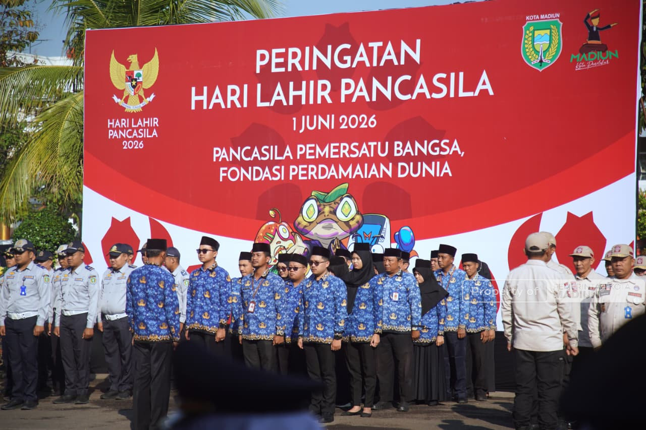 Peringati Hari Lahir Pancasila, Pemkot Madiun Teguhkan Semangat Persatuan dalam Keberagaman