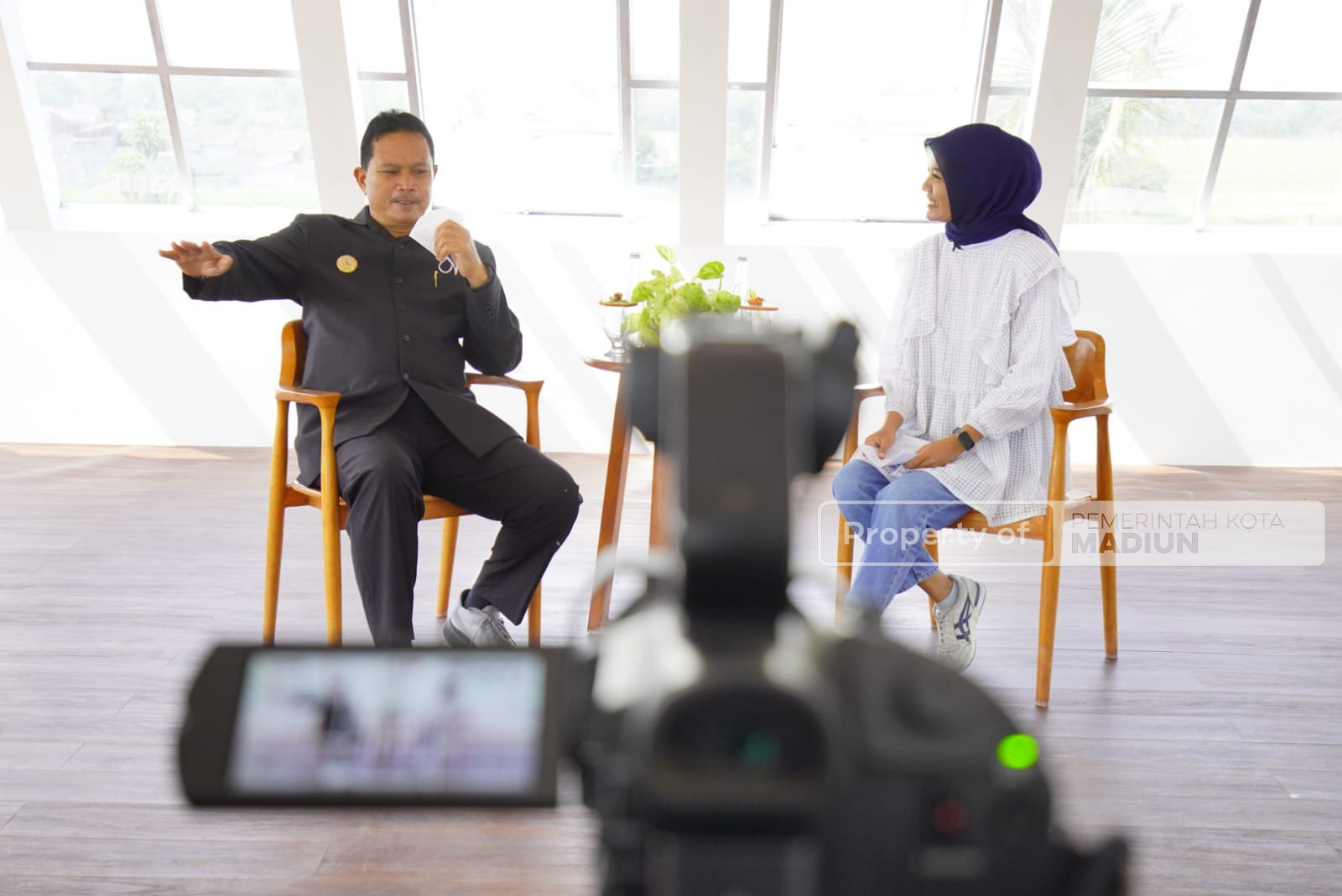 Jadi Narasumber Talkshow JTV Madiun, Wali Kota Madiun Beberkan Transformasi TPA Winongo