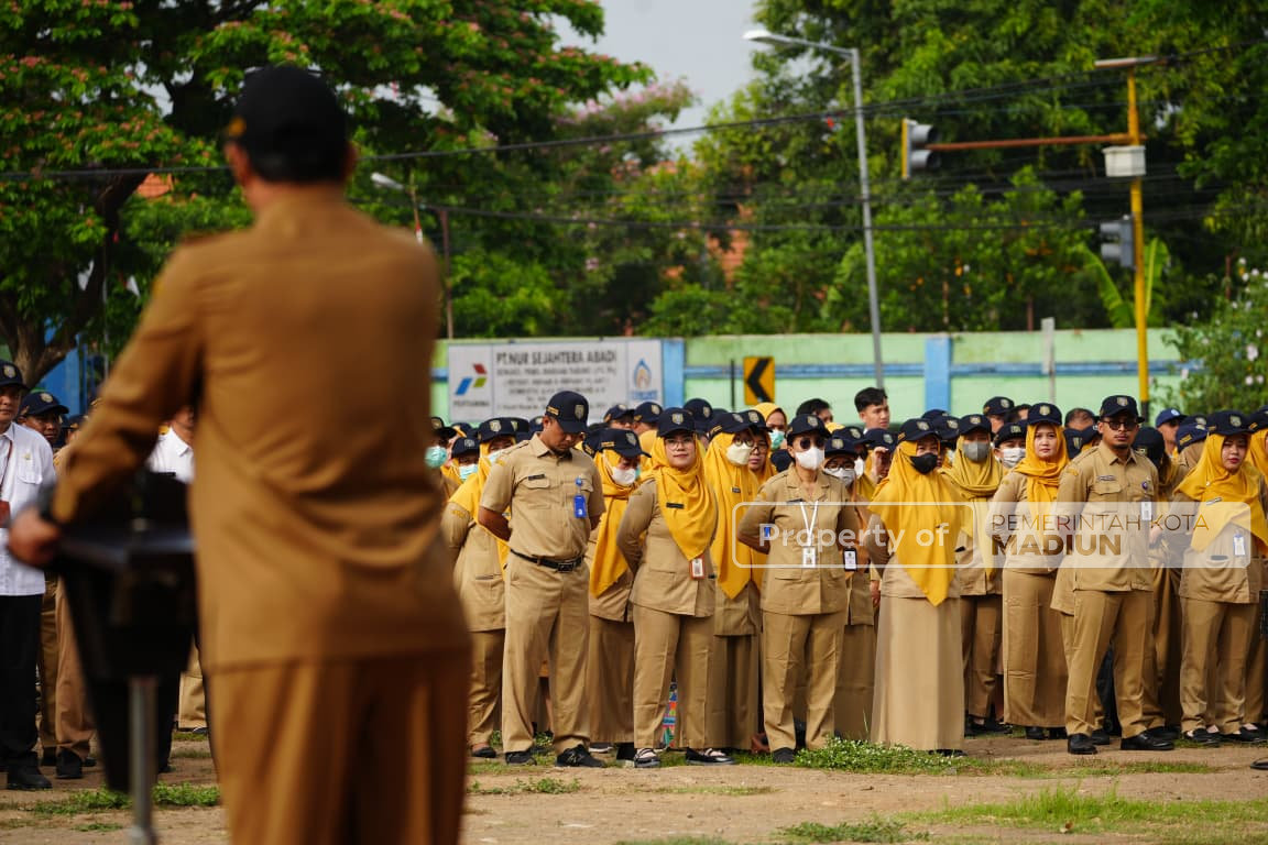Pimpin Apel Staf ASN, Wali Kota Ingatkan Terkait ASN Sebagai Pelayan Masyarakat