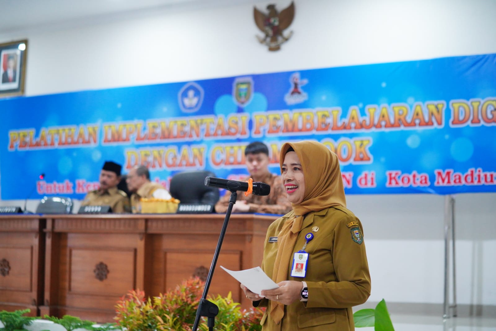 Buka Pelatihan Pelatihan Digital dengan Chromebook, Wali Kota: Guru Harus Melek Perubahan